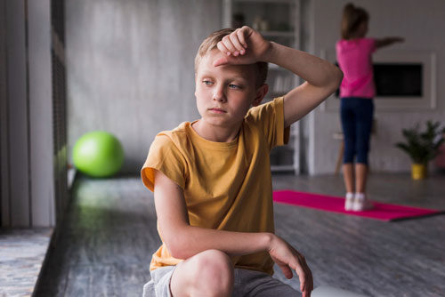 The role of exercise in managing depression symptoms in children